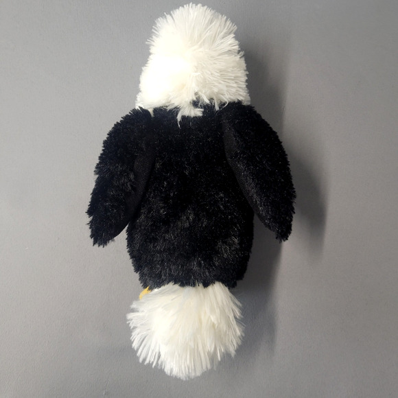 Aurora Bald Eagle Plush Stuffed Animal 8" Realistic Bird Soft Toy - Picture 8 of 14